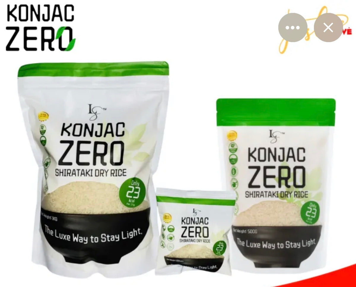 Konjac Zero Shirataki Dry Rice 500g