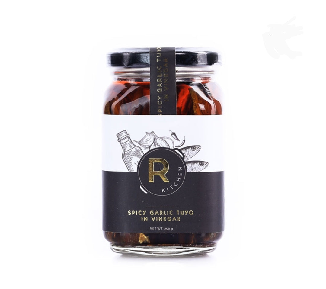 R Kitchen Spicy Garlic Tuyo in Vinegar