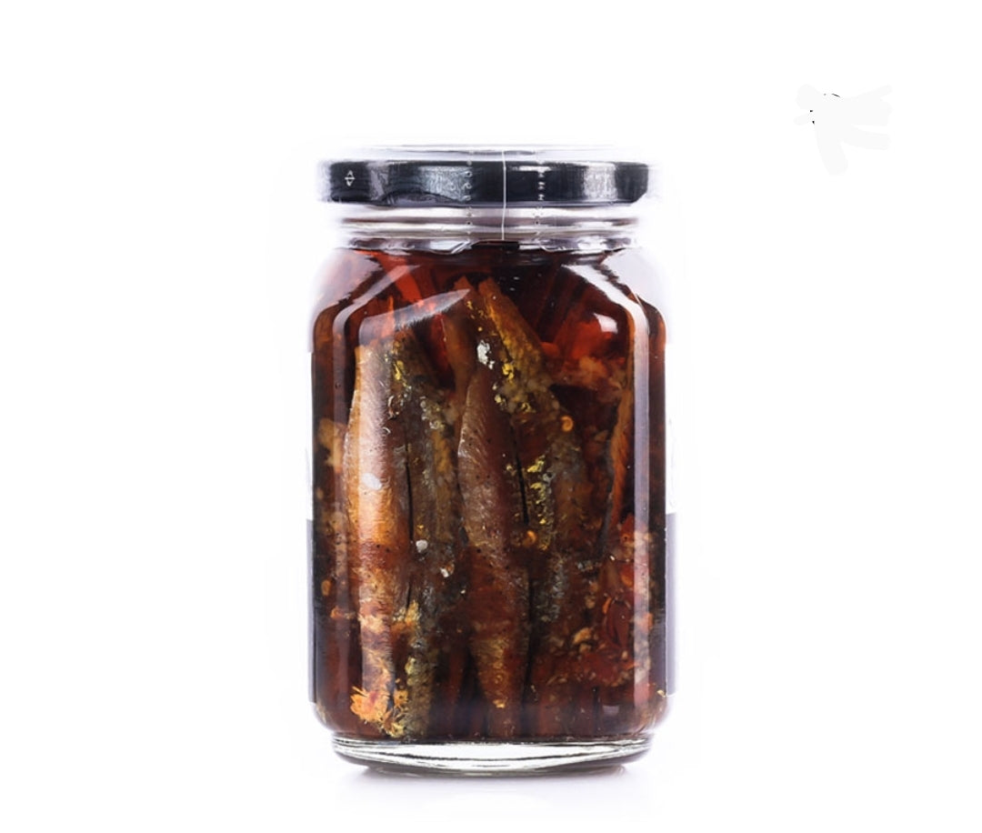 R Kitchen Spicy Garlic Tuyo in Vinegar