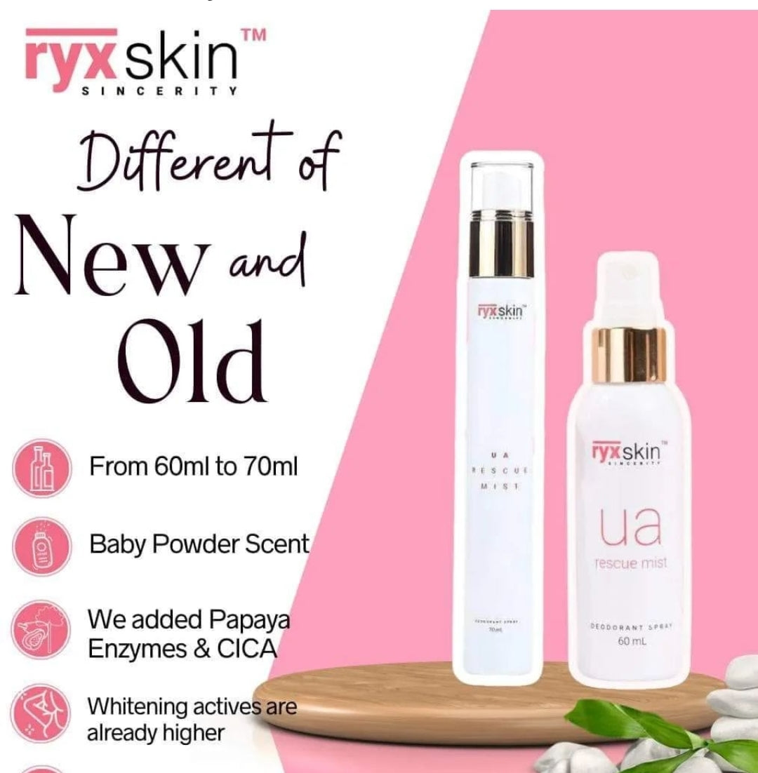 RYXSKIN UA RESCUE MIST(Deodorant spray 70ml)