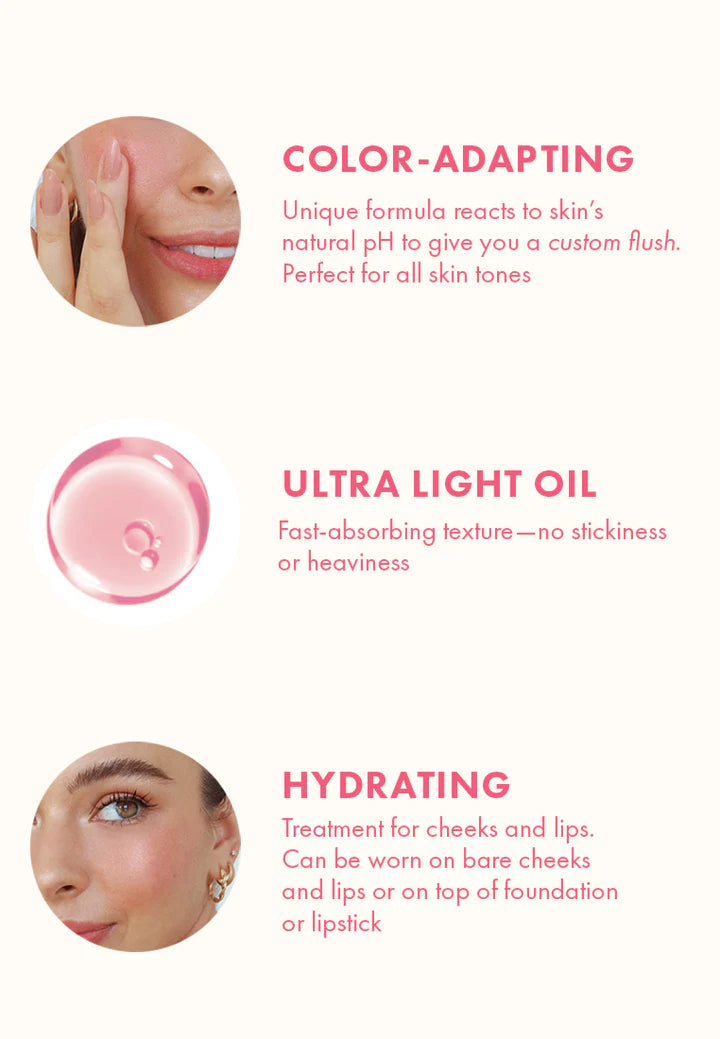 BLK Fresh Color Adapting Lip & Cheek Oil