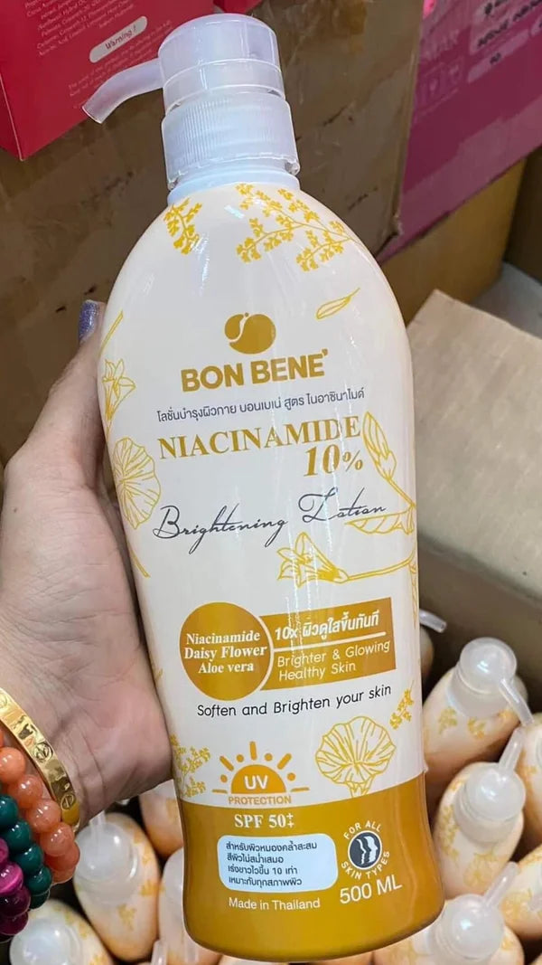 Bon Bene Niacinamide Brightening Lotion With spf 50 500ML
