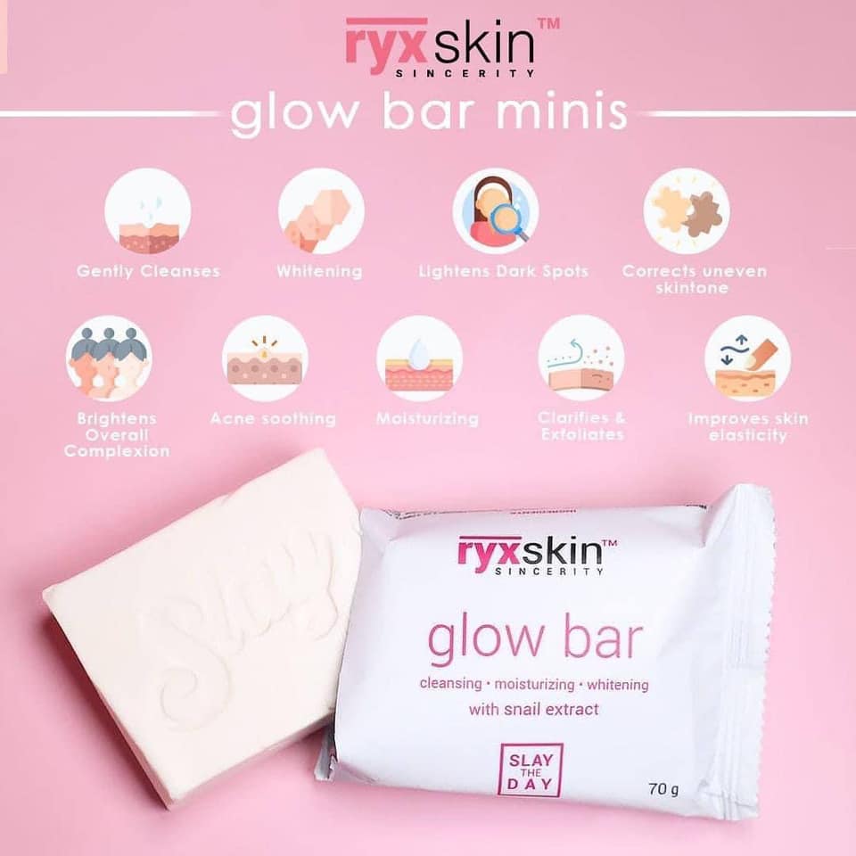 RyxSkin Glow Bar Minis 1 box ( 5x70g)