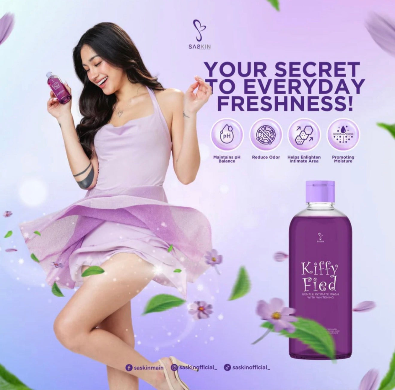 Kiffy Fied Gentle Intimate Wash With Whitening