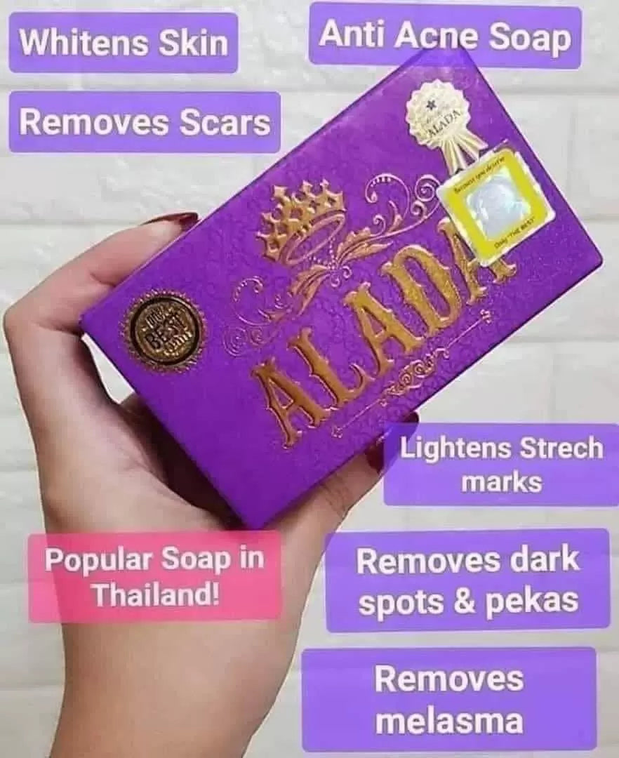 Alada Instant Whitening Soap 160g