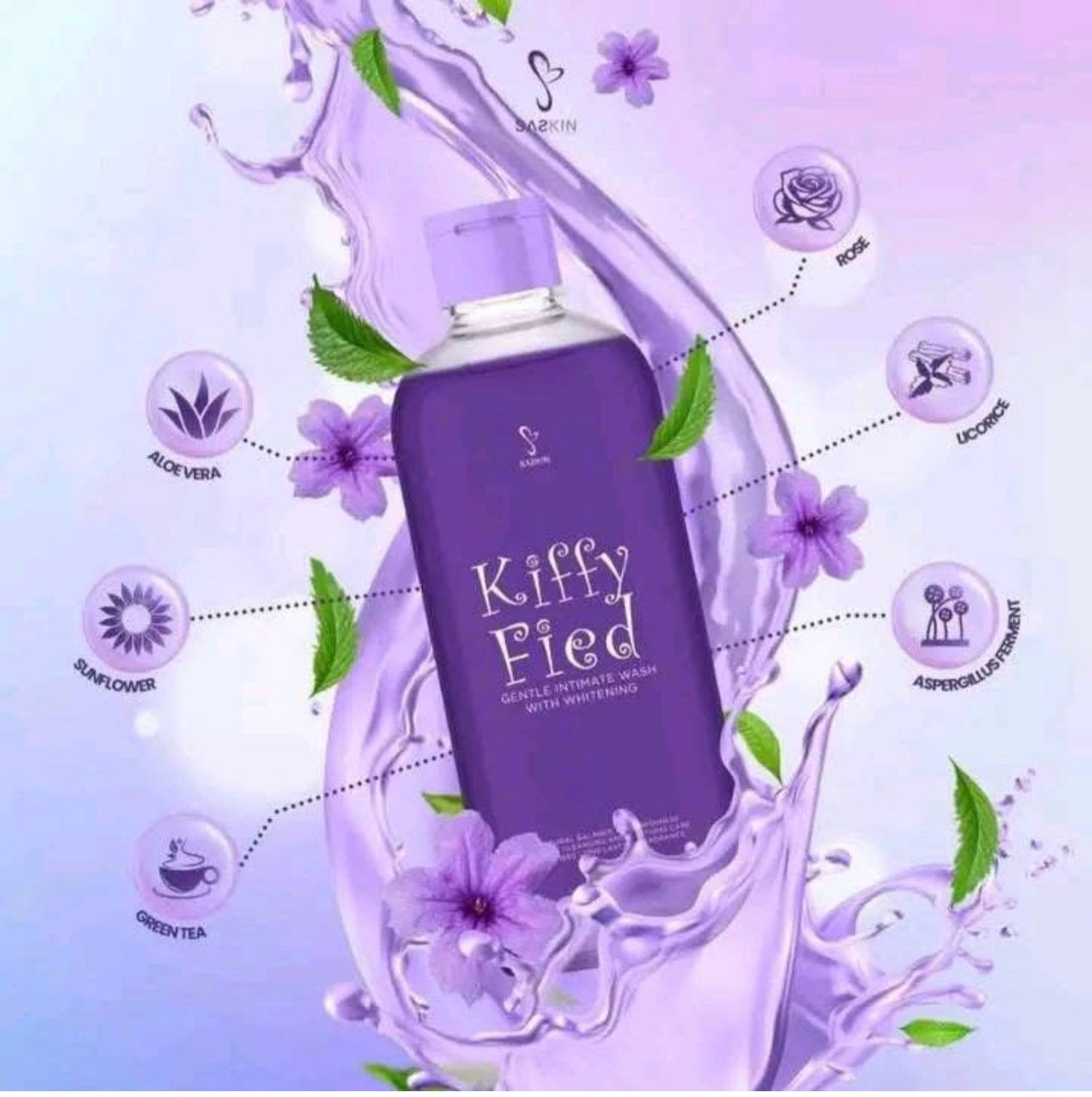 Kiffy Fied Gentle Intimate Wash With Whitening