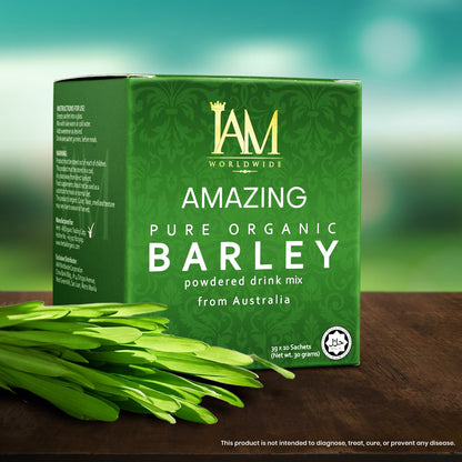 3X IAM Amazing Pure Organic Barley