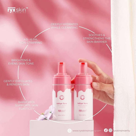 Ryx Tokyo Luxe Gentle Foaming Cleanser