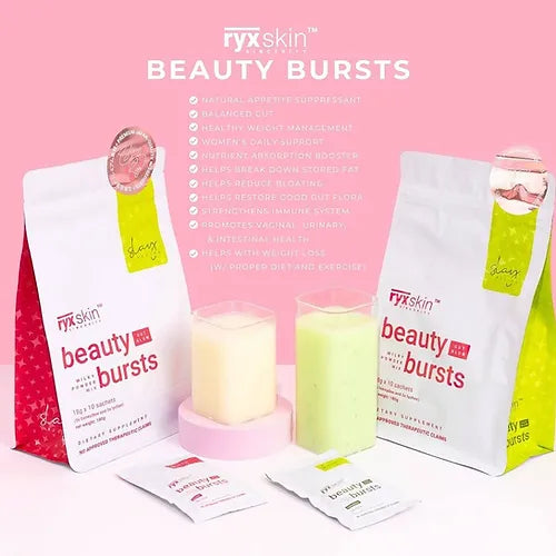 Ryxskin Beauty Bursts Gut Glow (Honeydew & Lychee) 10sachets