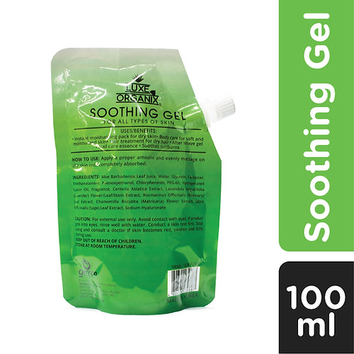 Luxe Organix Aloe Vera Soothing Gel 100ml