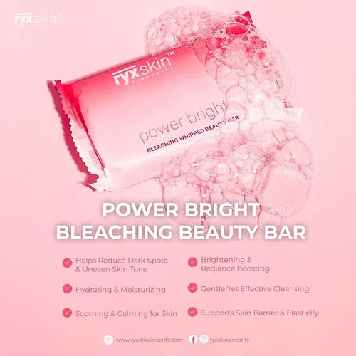 RYX Skin Power Bright Bleaching Whipped Beauty Bar (5 x 70g)