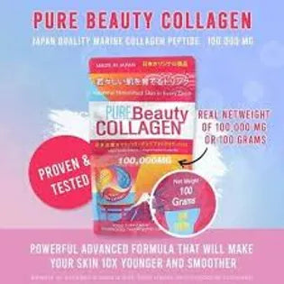 Pure Beauty Collagen Powder 100000mg Authentic