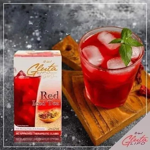 GLUTA LIPO GOLD SERIES RED ICED TEA 12 in 1