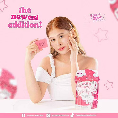 Beauty White Soap by You Glow Babe, 5 Bars x 70g