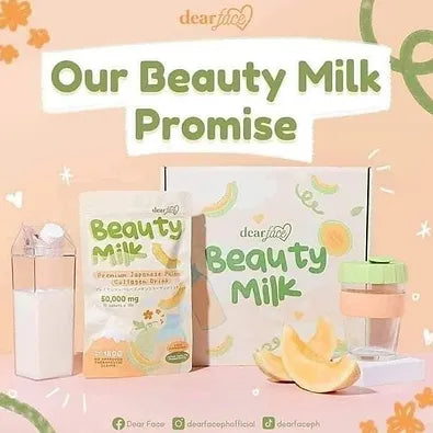 Dear Face Beauty Milk Premium Japanese Melon Collagen Drink