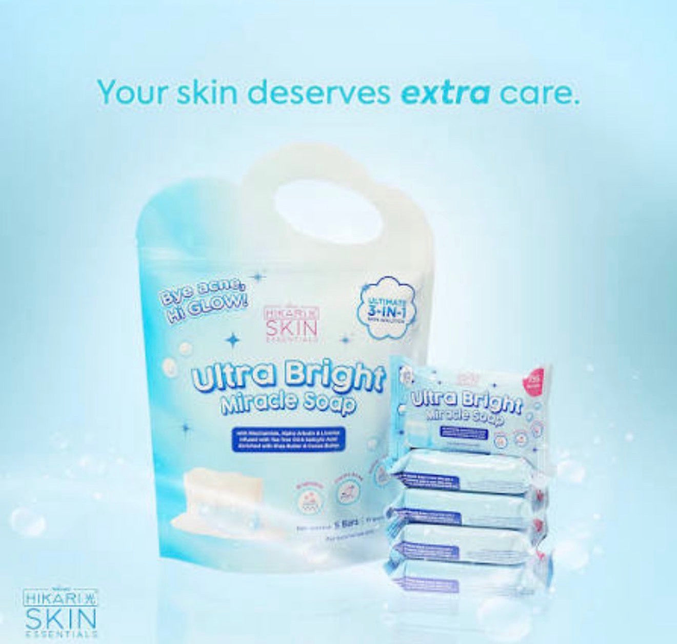 HIKARI SKIN Ultra Bright Miracle soap
