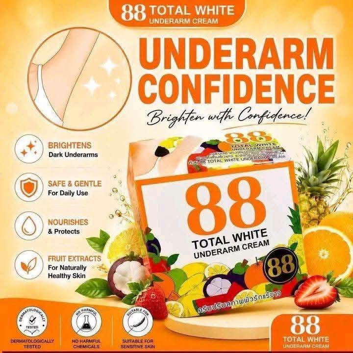 88 Total White Under Arm Cream