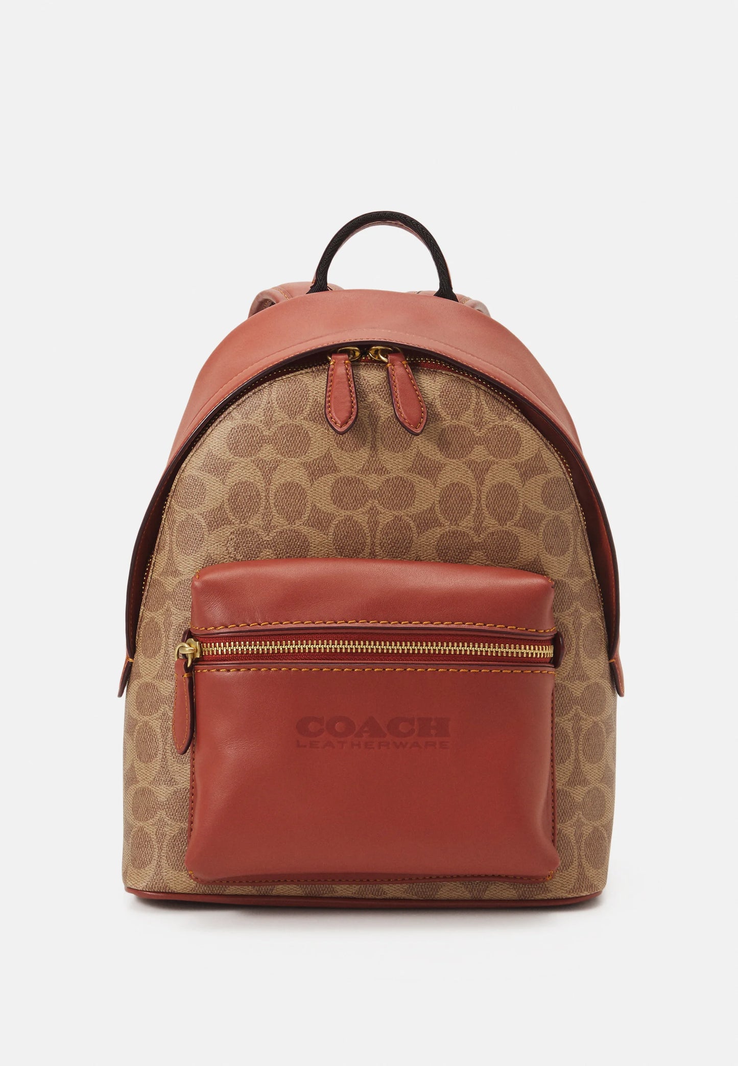 COACH CHARTER 24 Tan/Rust