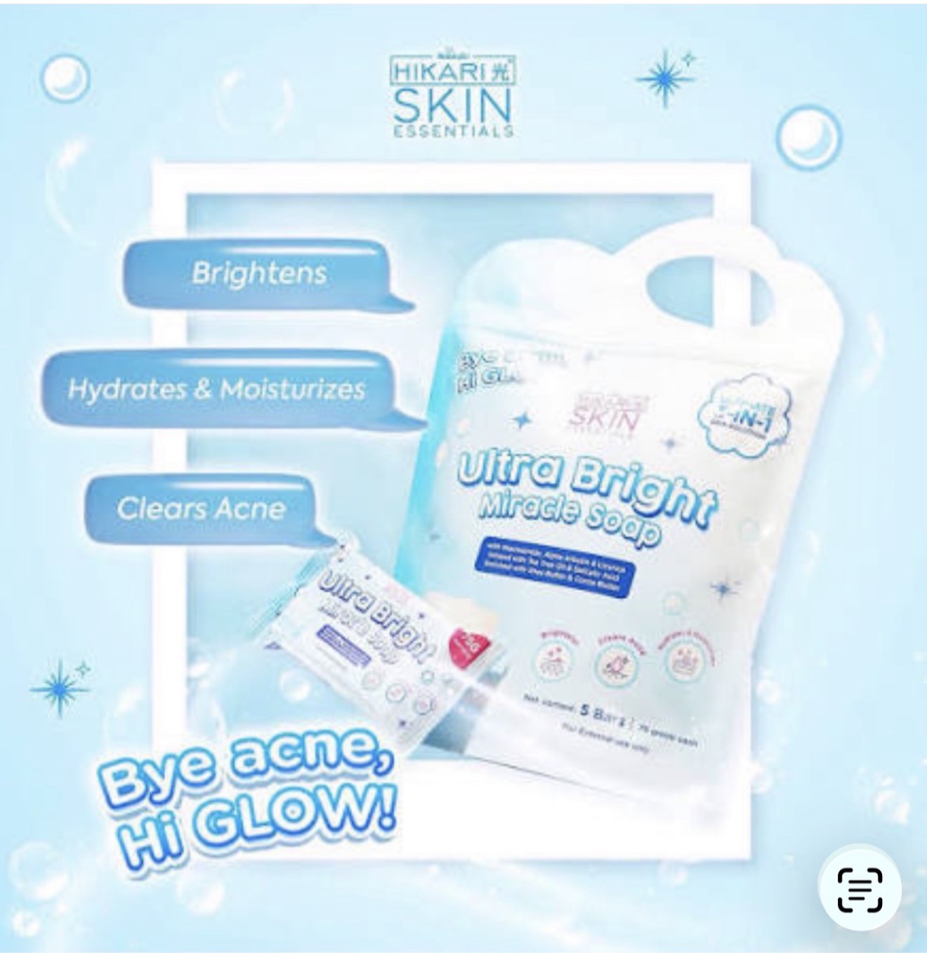 HIKARI SKIN Ultra Bright Miracle soap