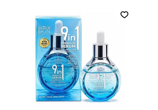 Hikari 9in1 Skin Serum 30ml Niacinamide Tranexamic Hydrating Glow