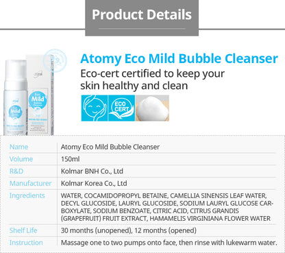 Atomy Eco Mild Bubble Cleanser