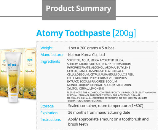 Atomy Toothpaste