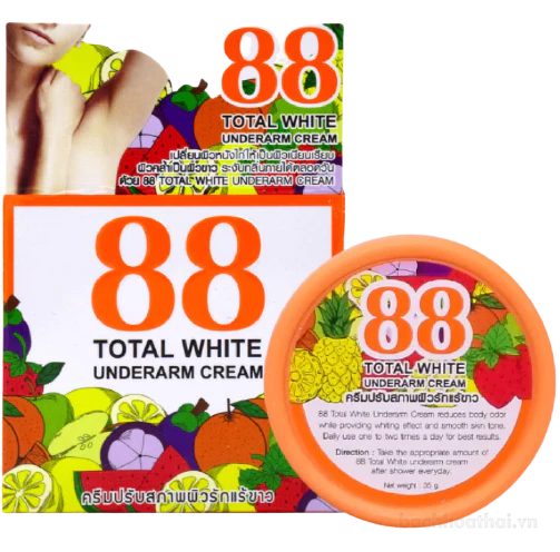 88 TOTAL WHITE UNDERARM CREAM