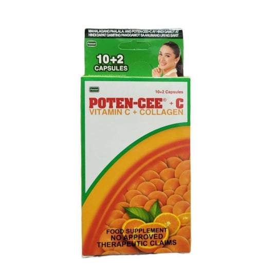 POTEN-CEE + C( VITAMIN C + COLLAGEN) 10+2 Capsules