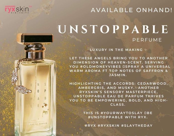 Ryx Unstoppable Perfume