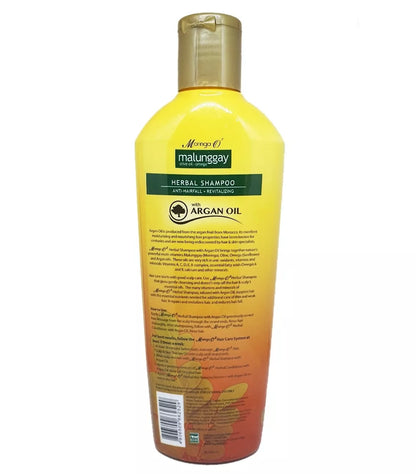 Moringa-O2 Malunggay Herbal Shampoo With Argan Oil 200ml