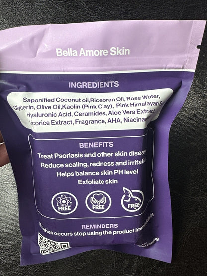 Bella Amore Himalayan Brightening Soap 130g X2