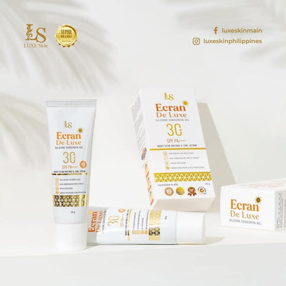 Luxe Skin Ecran De Luxe Silicone Sunscreen Gel SPF 30 PA++++ 50g