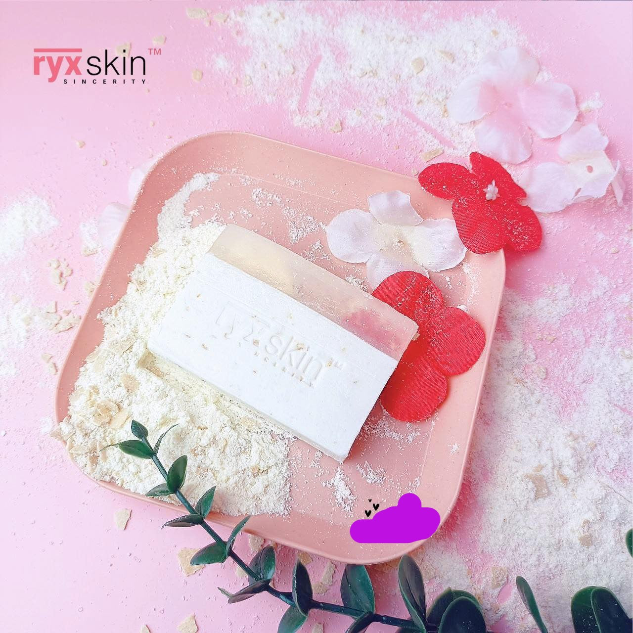 RYXSKIN Tokyo luxe bathe beauty milky bar 10 X 70g in a box