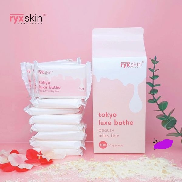 RYXSKIN Tokyo luxe bathe beauty milky bar 10 X 70g in a box