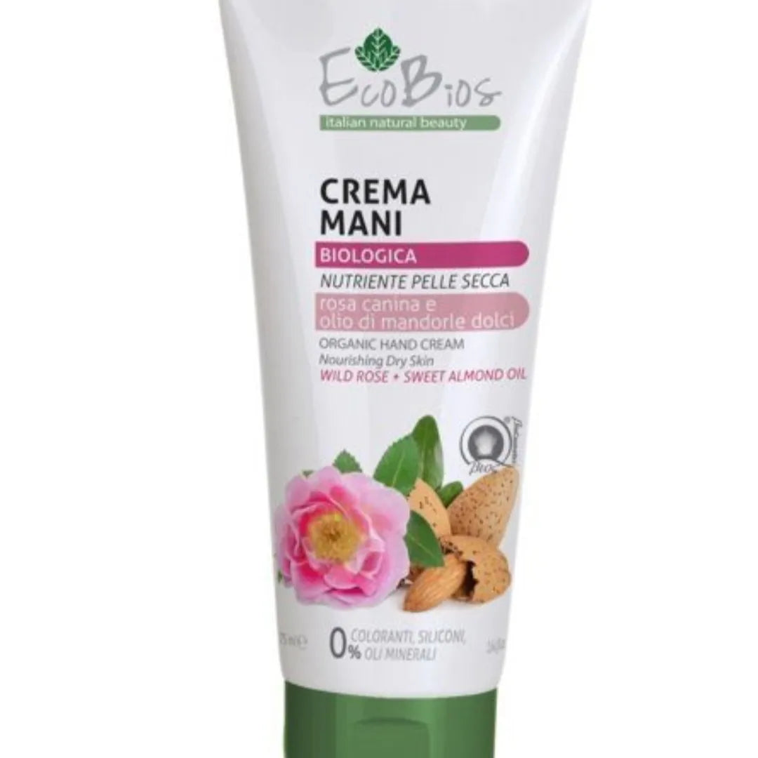 Organic Hand Cream by EcoBios (Italian natural Beauty)